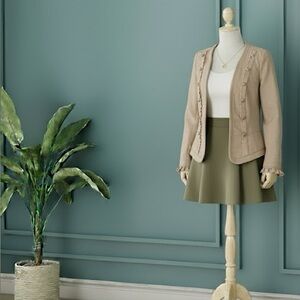 White House Black Market Beige Blazer (only the blazer)